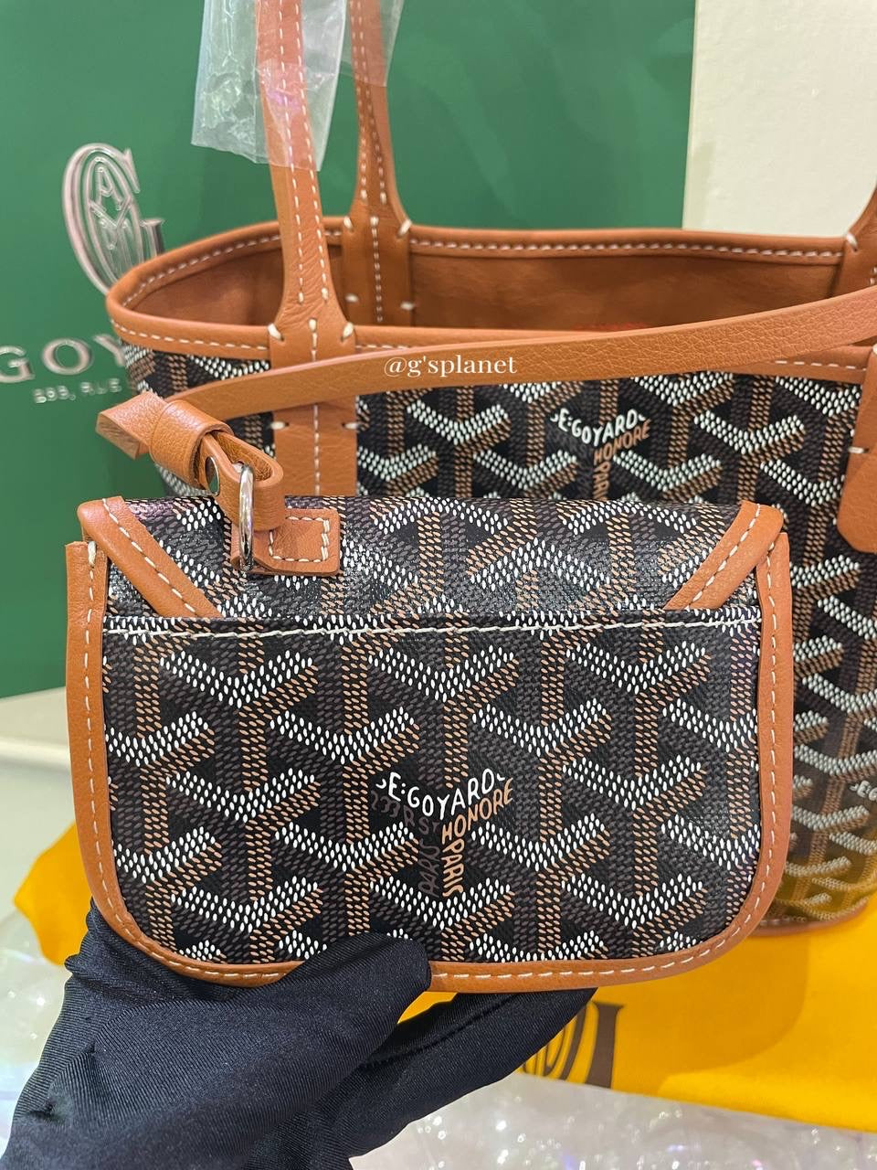 GOYARD Mini Anjou