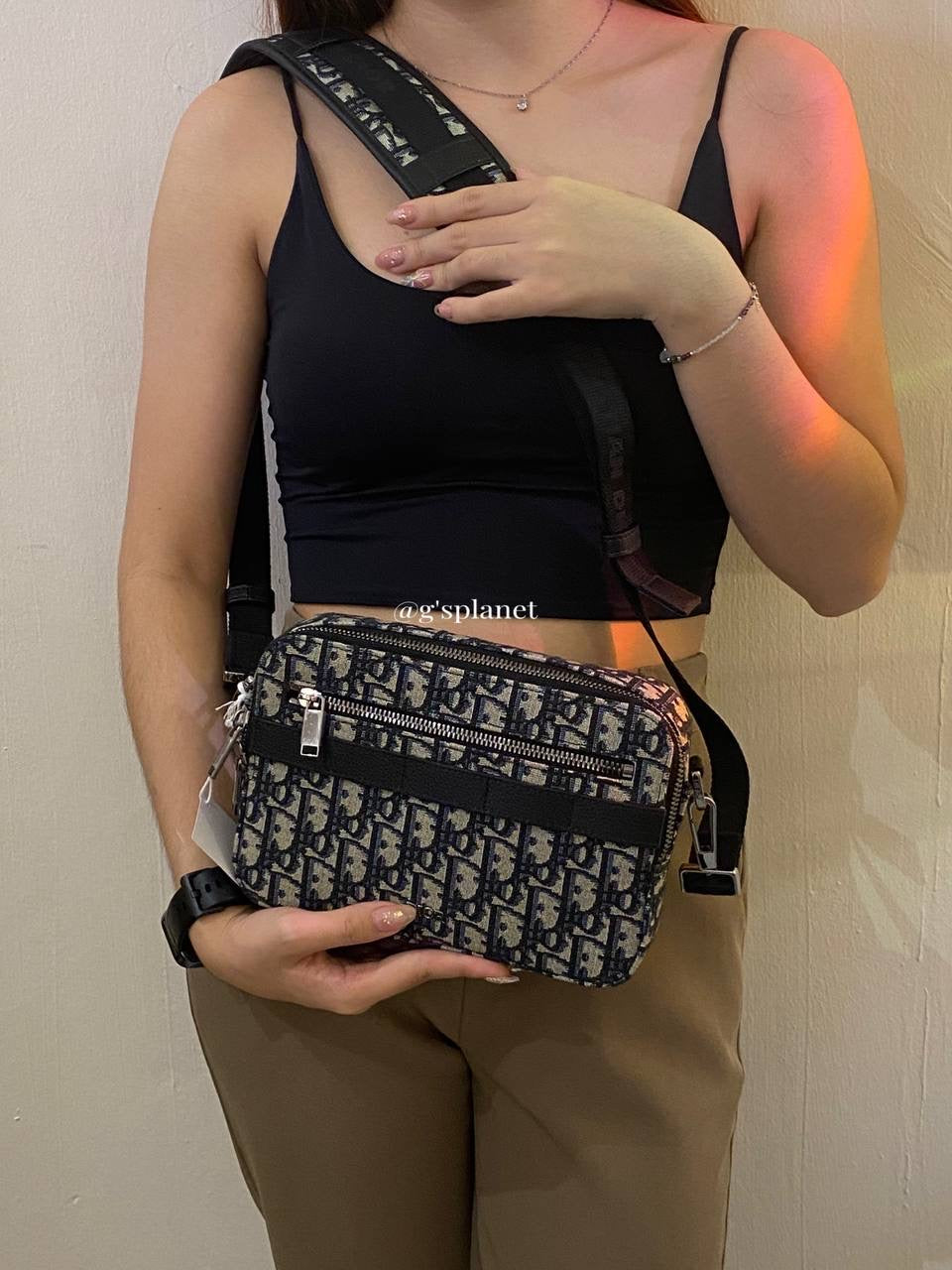 DIOR Maxi Safari Bag with Strap