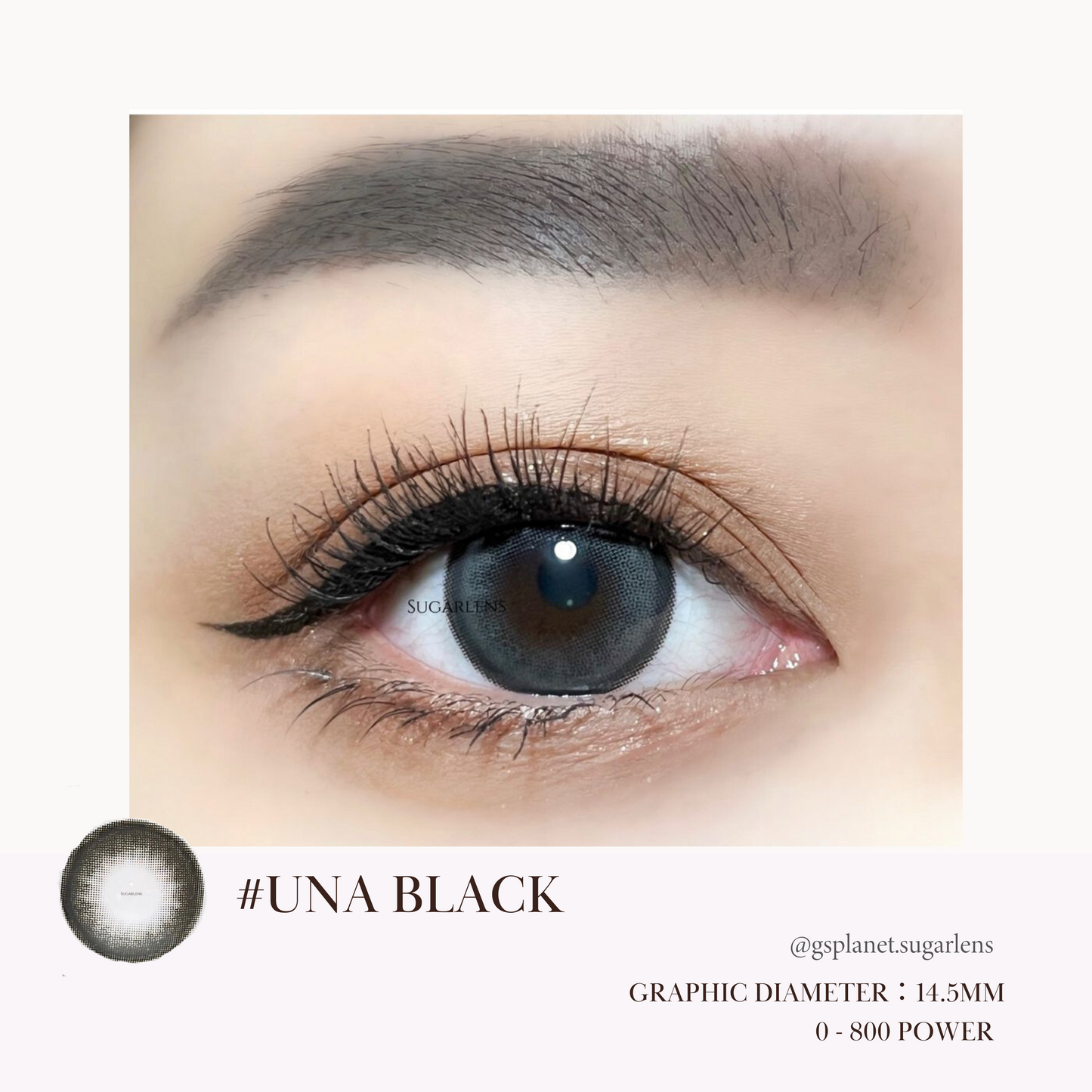 UNA BLACK	14.5MM