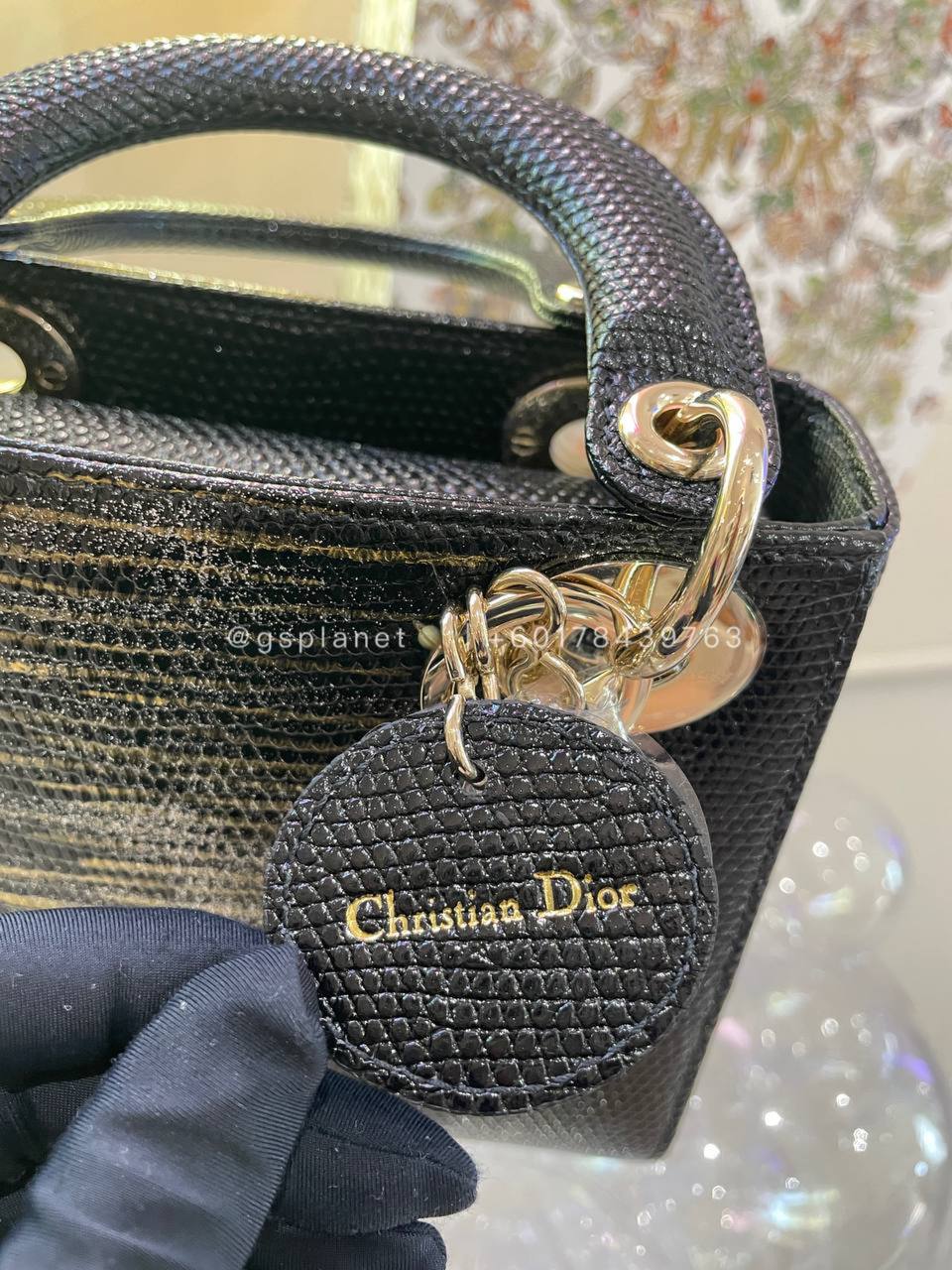 LADY DIOR MINI LIMITED EDITION LIZARD