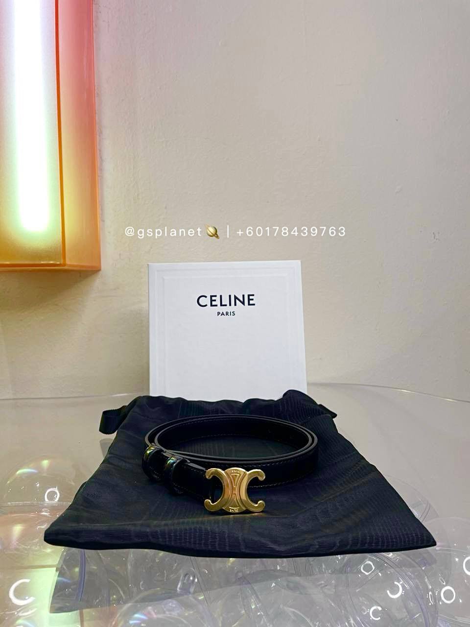 CELINE MEDIUM TRIOMPHE BELT