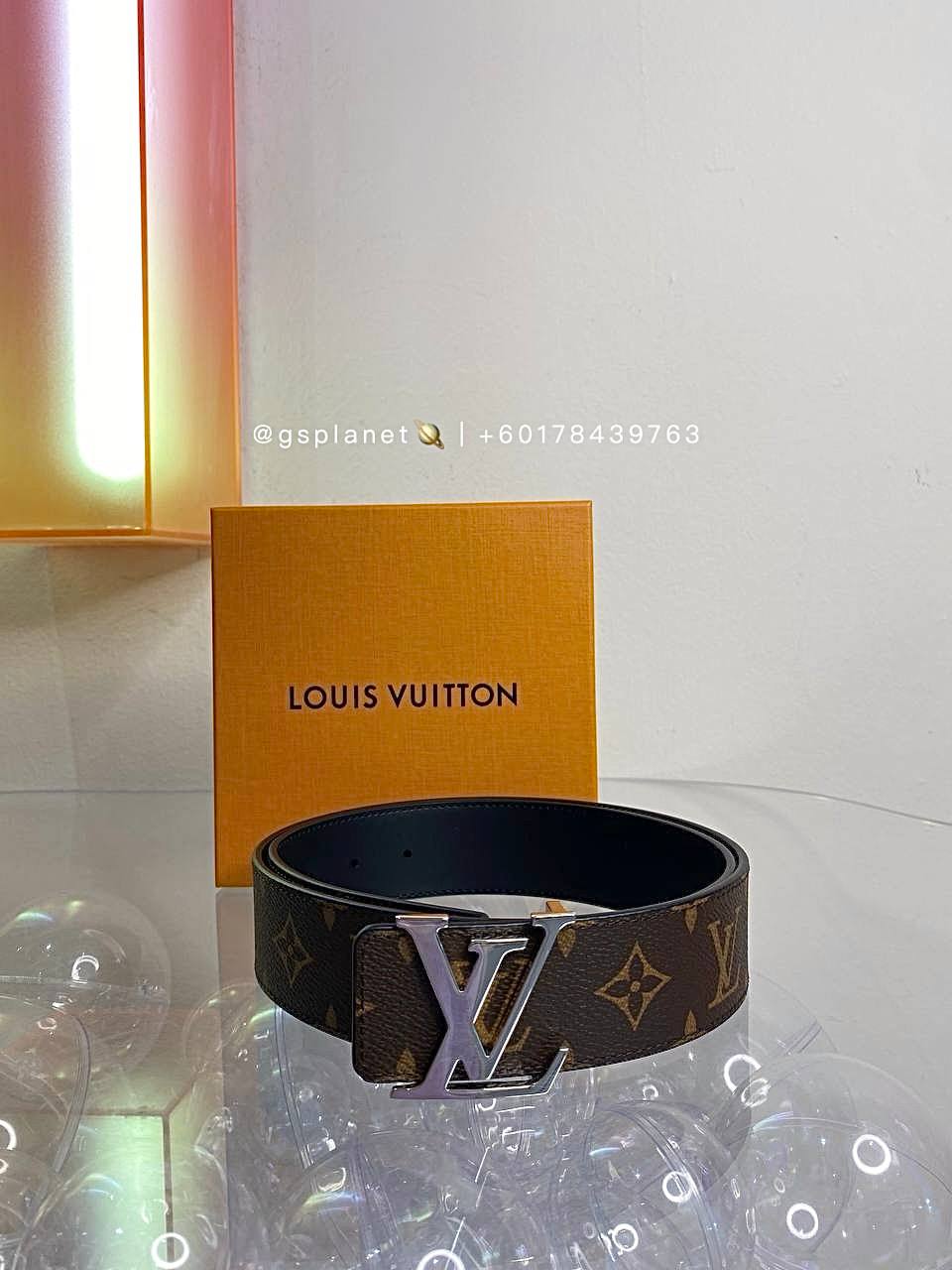 LV Initial Reversible Suntulle Belt