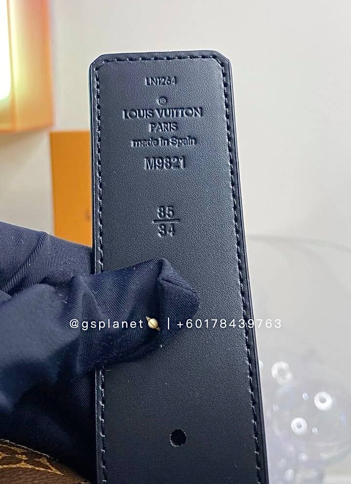 LV Initial Reversible Suntulle Belt