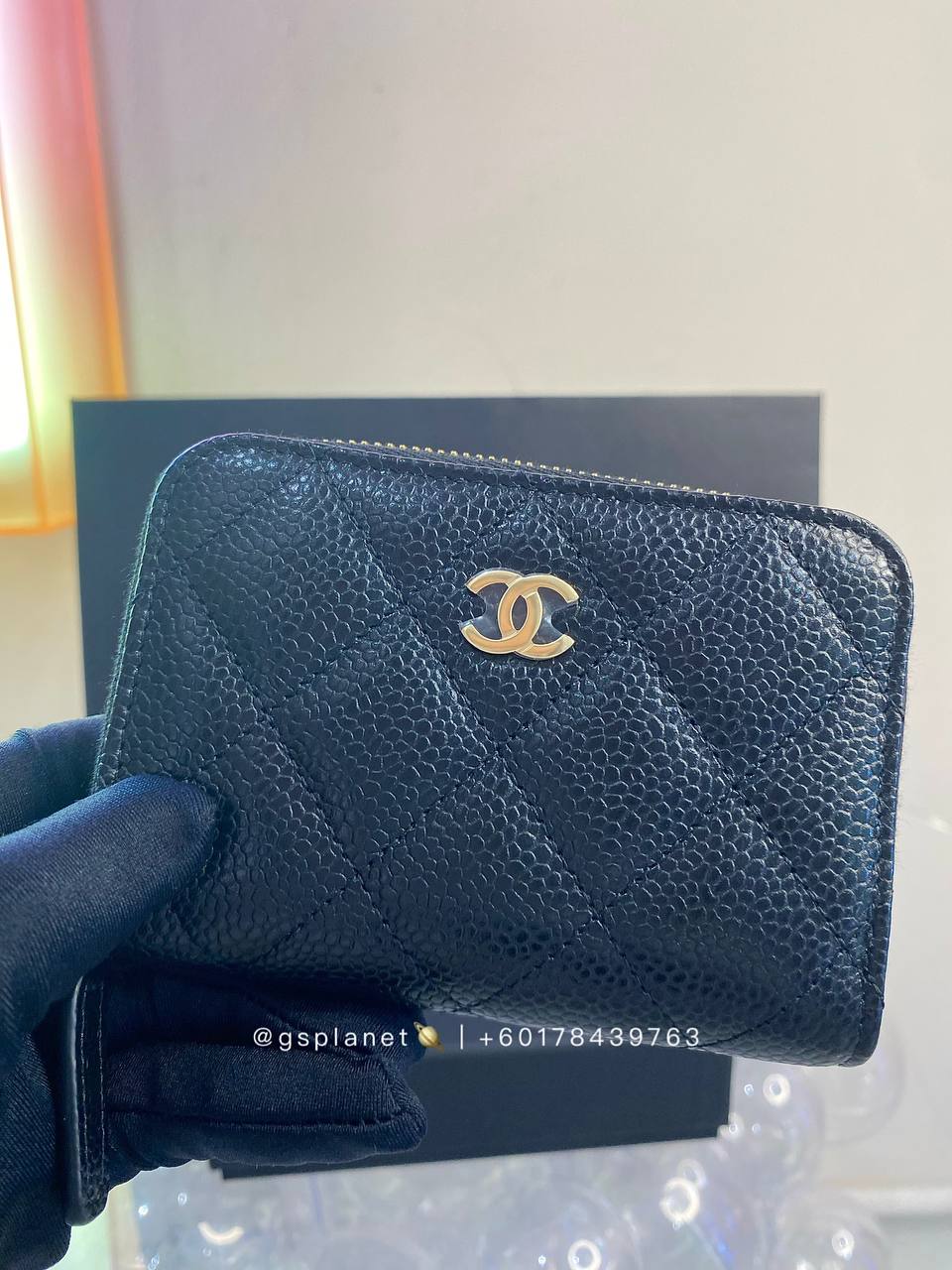 Chanel CLASSIC ZIPPED COIN PURSE