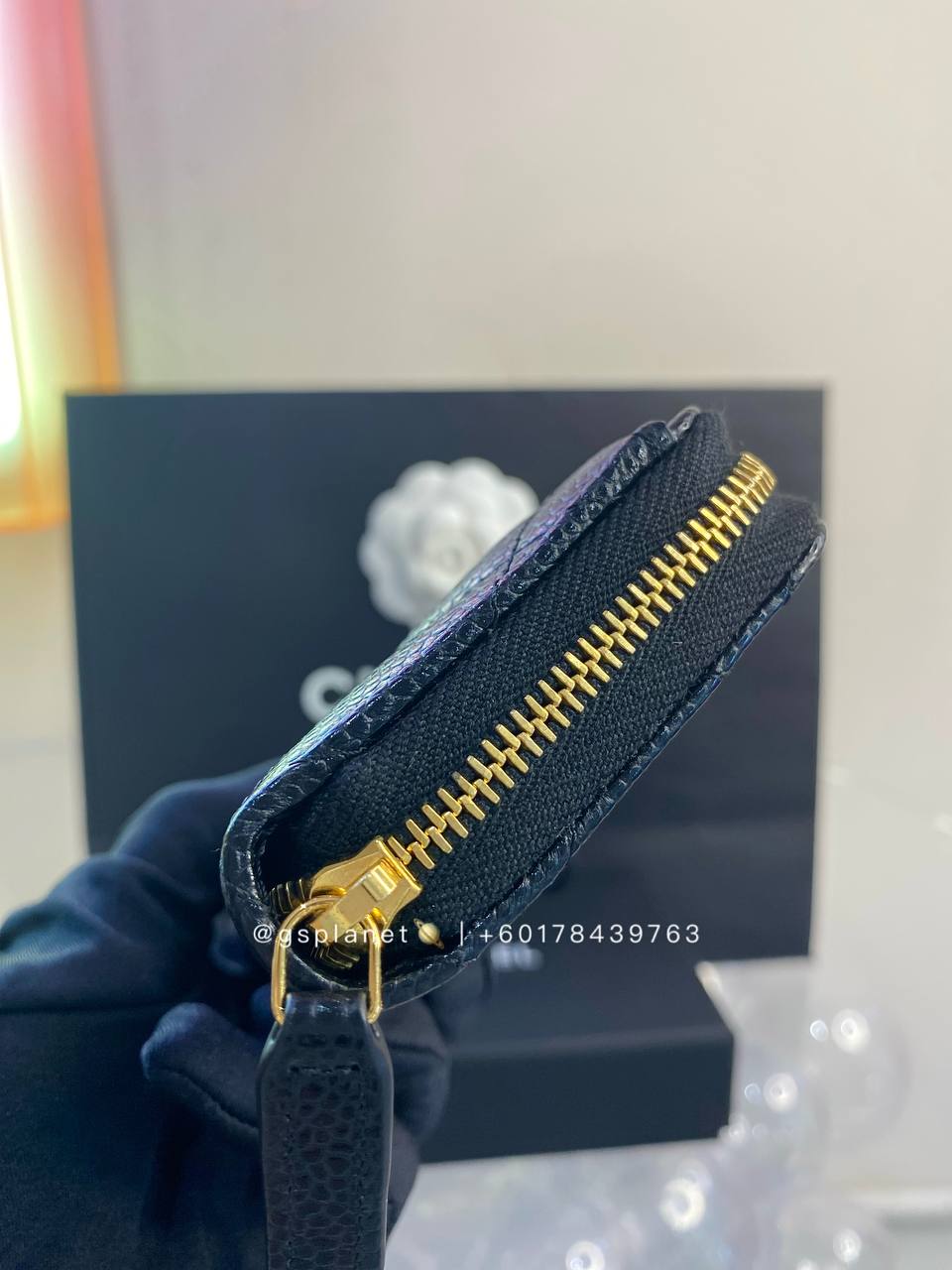 Chanel CLASSIC ZIPPED COIN PURSE