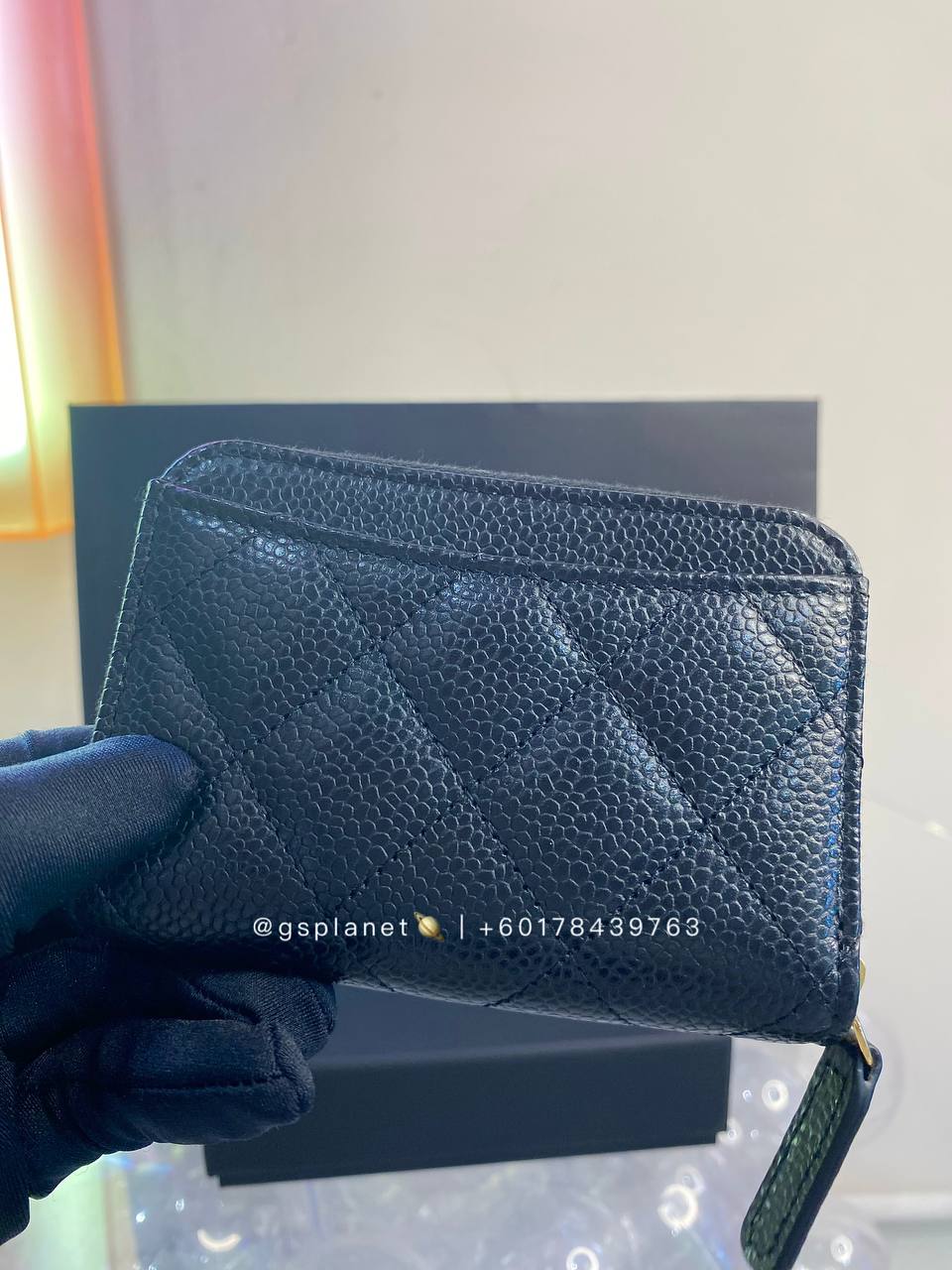 Chanel CLASSIC ZIPPED COIN PURSE