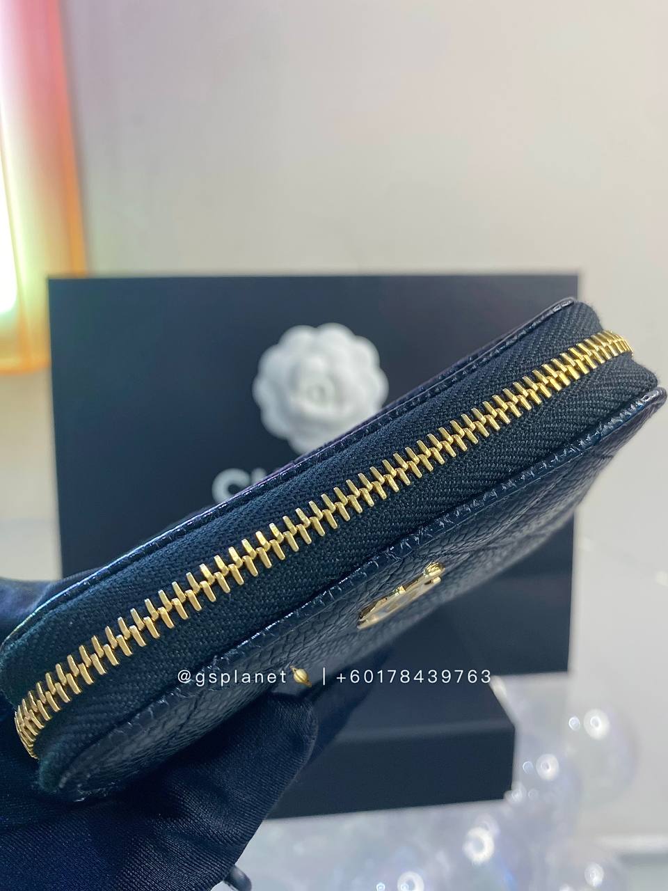 Chanel CLASSIC ZIPPED COIN PURSE