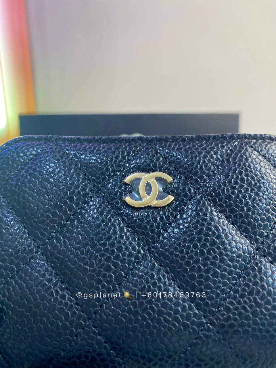 Chanel CLASSIC ZIPPED COIN PURSE