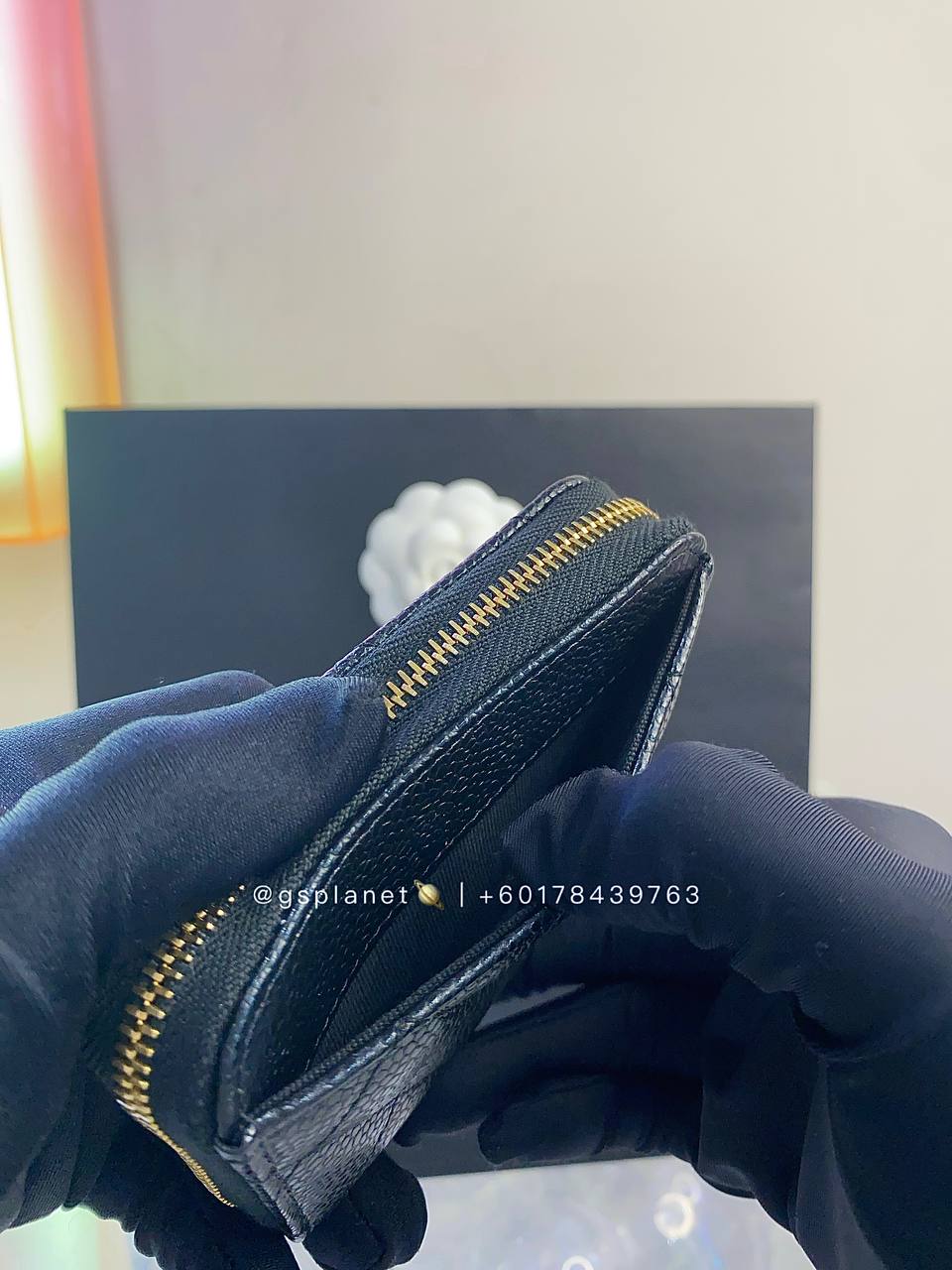 Chanel CLASSIC ZIPPED COIN PURSE