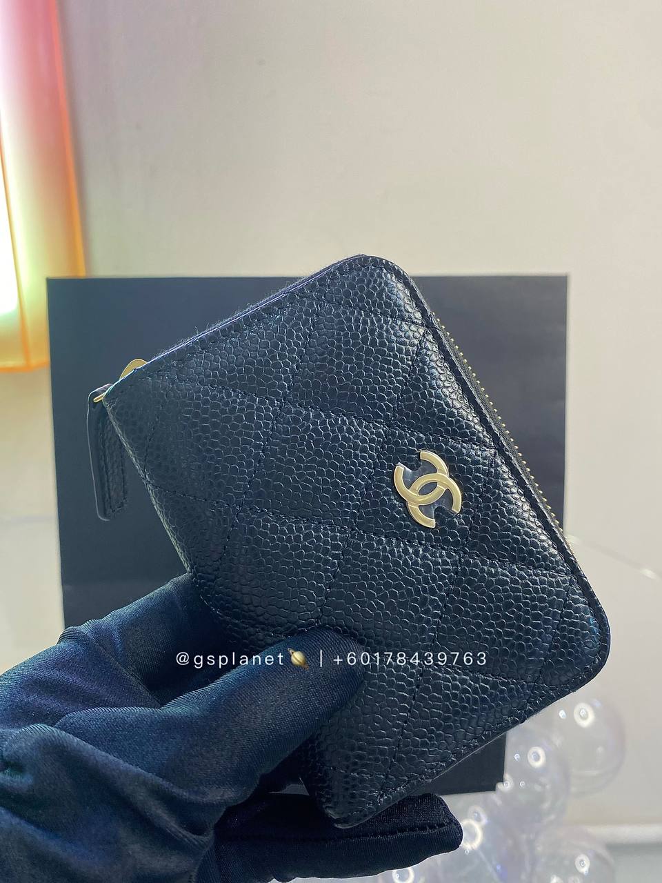 Chanel CLASSIC ZIPPED COIN PURSE