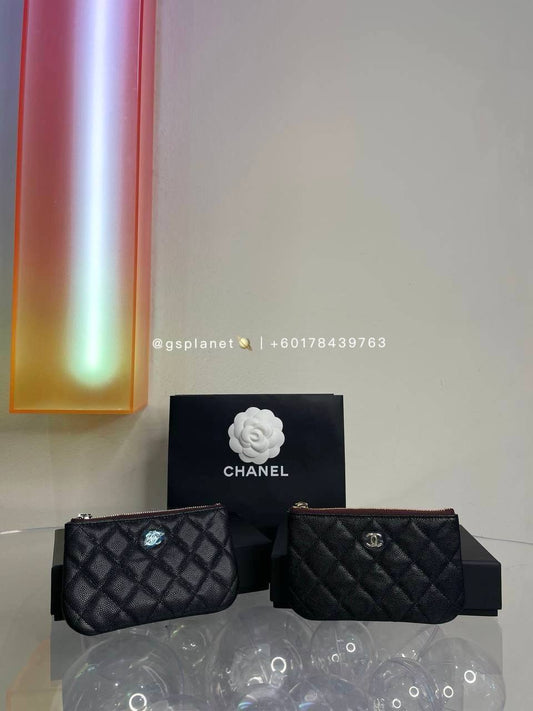 Chanel CLASSIC SMALL ZIPPED POUCH