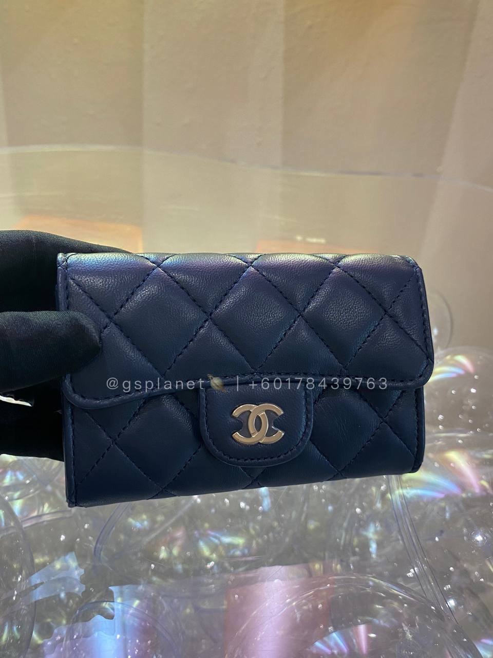 CHANEL CLASSIC FLAP CARD HOLDER