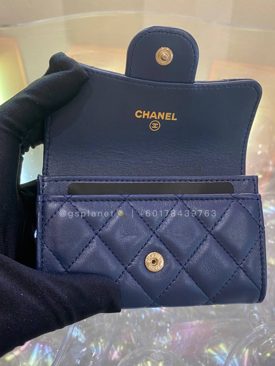 CHANEL CLASSIC FLAP CARD HOLDER