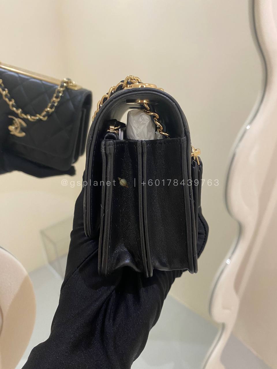 Chanel trendy mini online woc