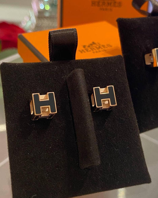 H Cage d'H earrings