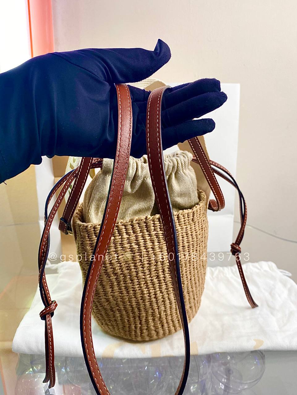 Chloé  SMALL WOODY BASKET