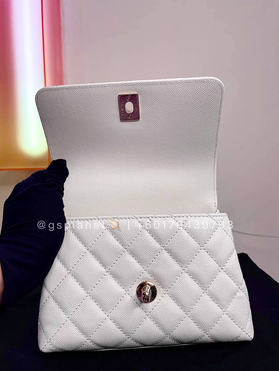 Chanel Mini Flap Bag with Top Handle