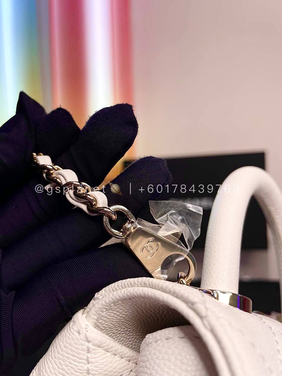 Chanel Mini Flap Bag with Top Handle