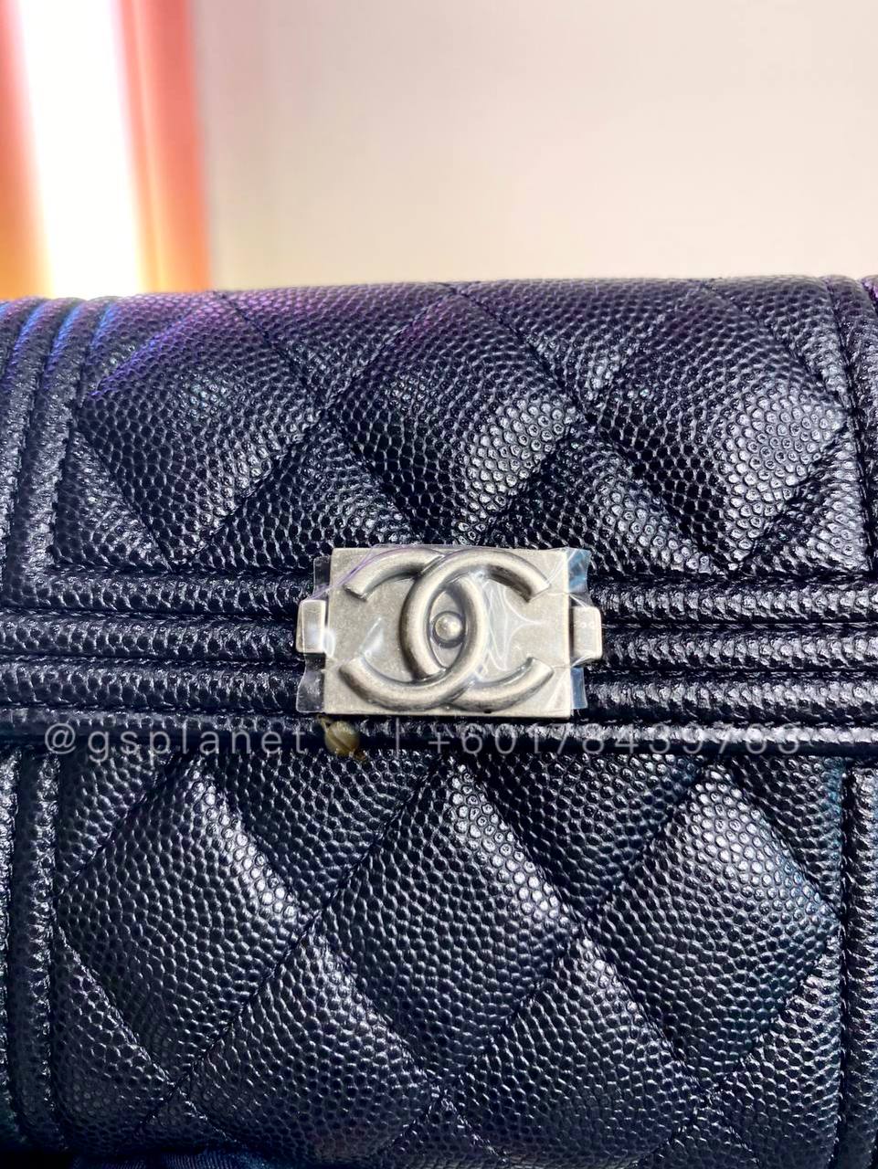 CHANEL Boy Mini Flap Wallet