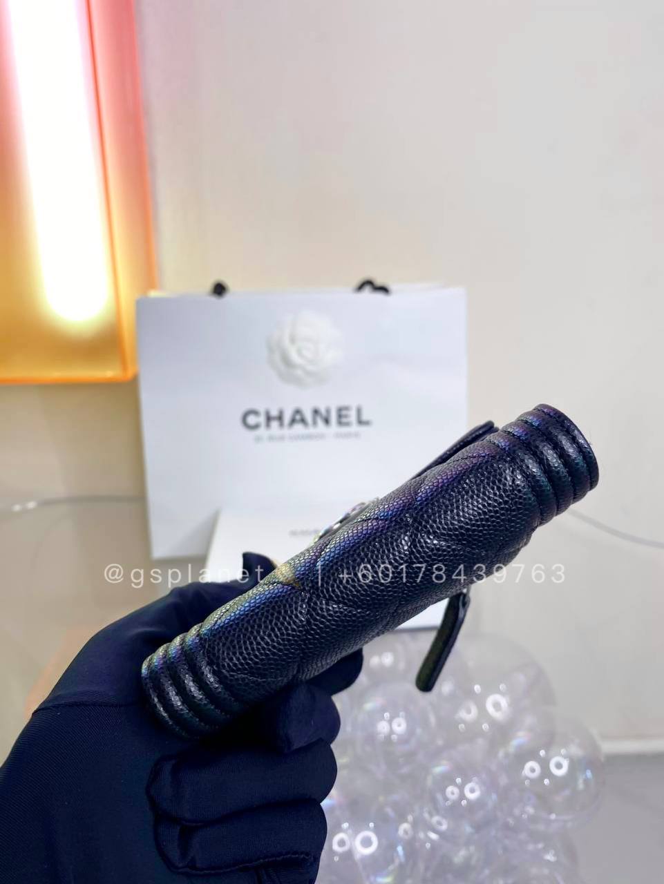 CHANEL Boy Mini Flap Wallet