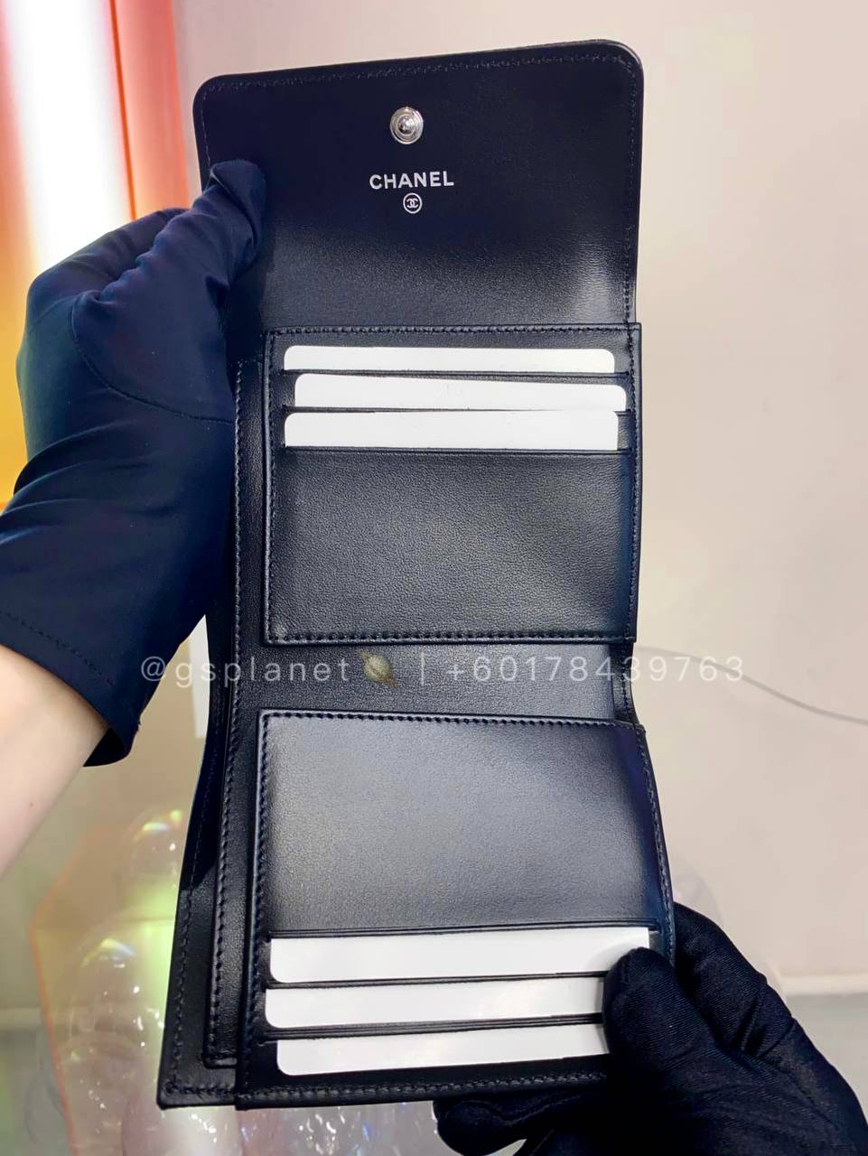 CHANEL Boy Mini Flap Wallet