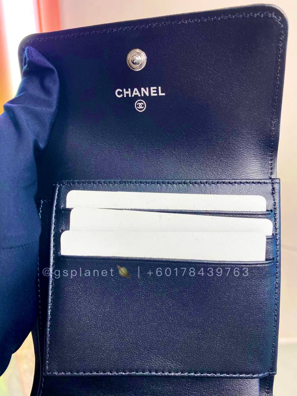 CHANEL Boy Mini Flap Wallet