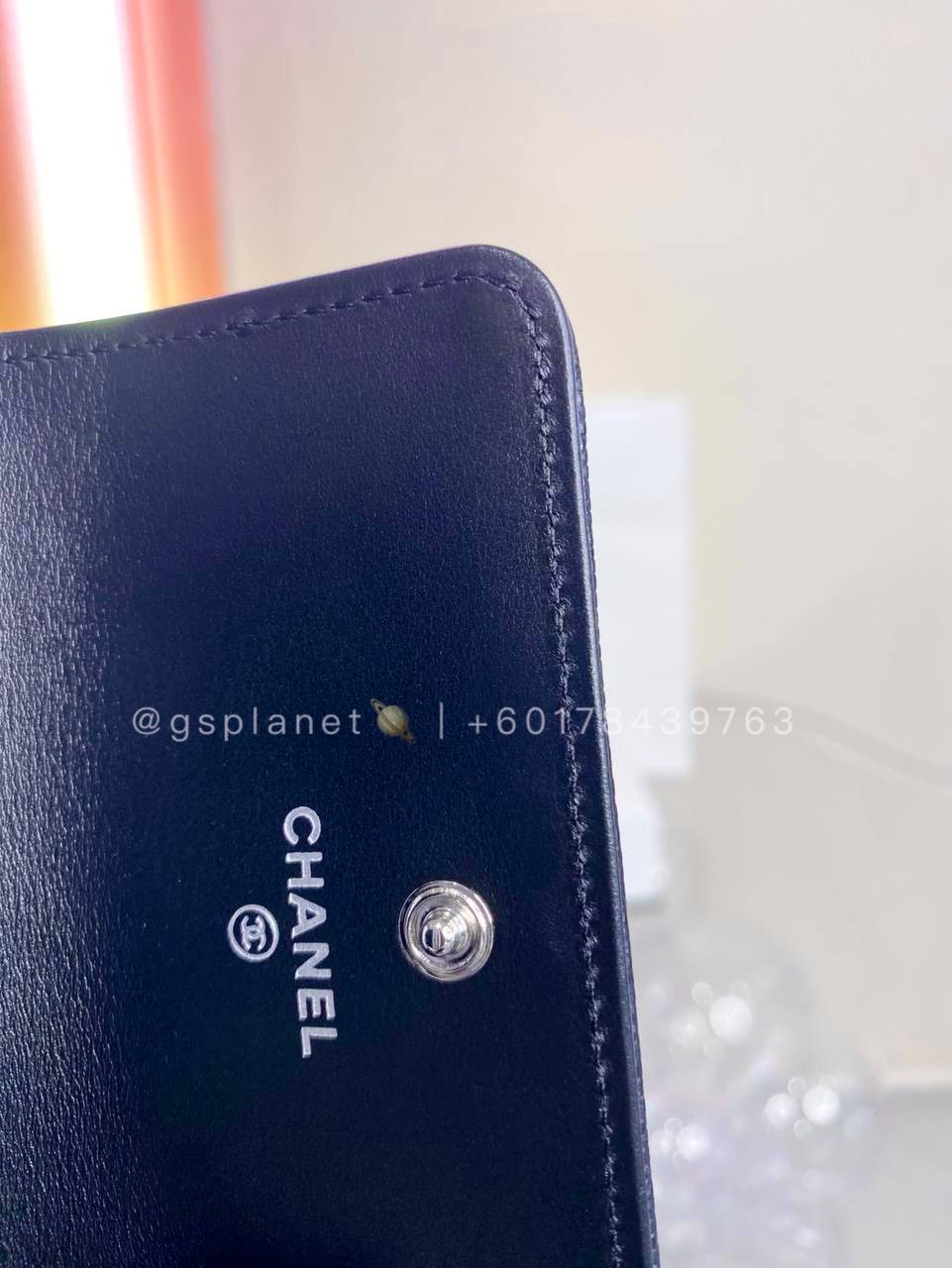 CHANEL Boy Mini Flap Wallet