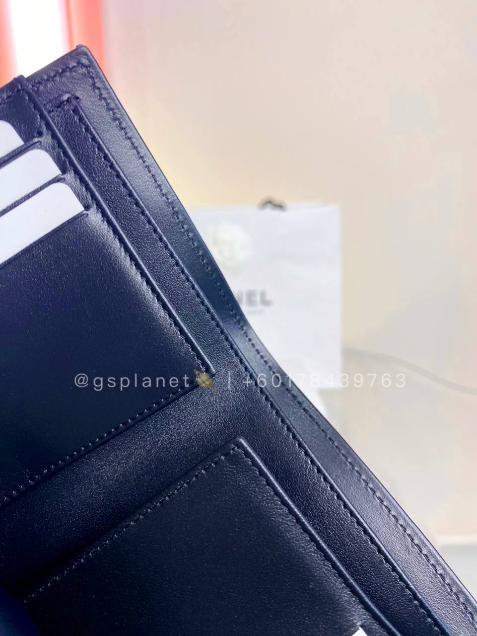 CHANEL Boy Mini Flap Wallet