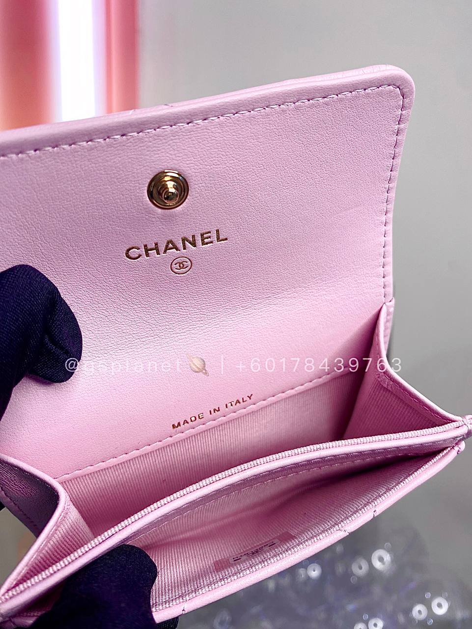 CHANEL Small Flap Card Holder