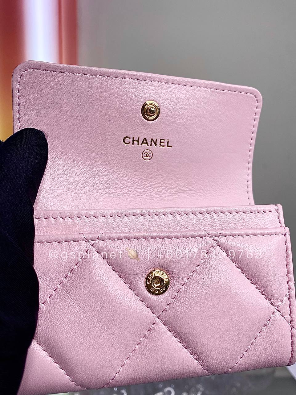 CHANEL Small Flap Card Holder