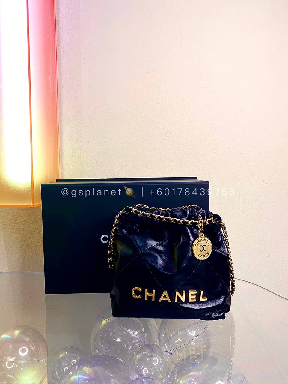 CHANEL 22 MINI HANDBAG