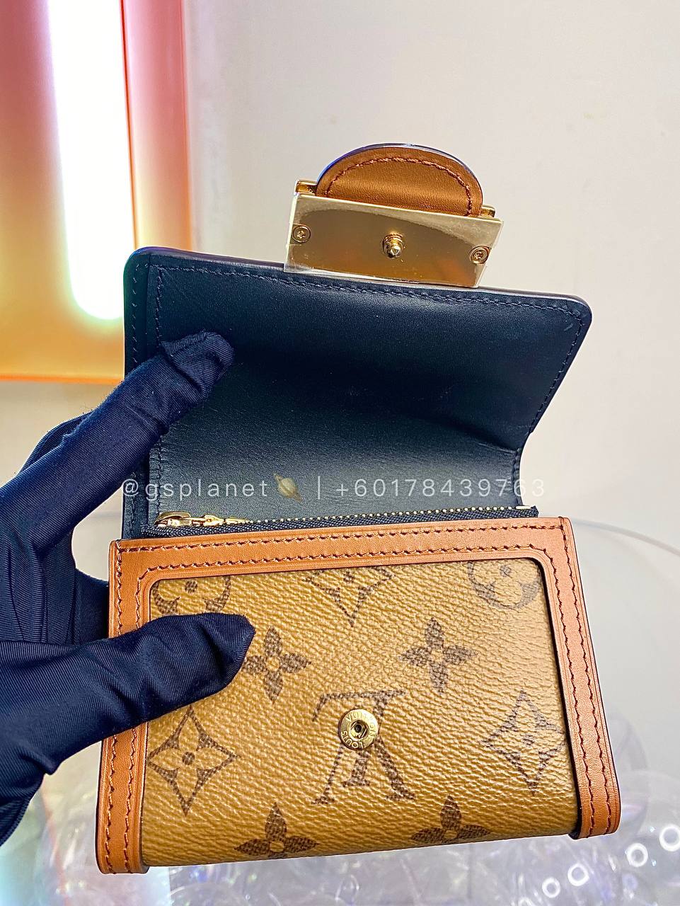 LV Dauphine Compact Wallet