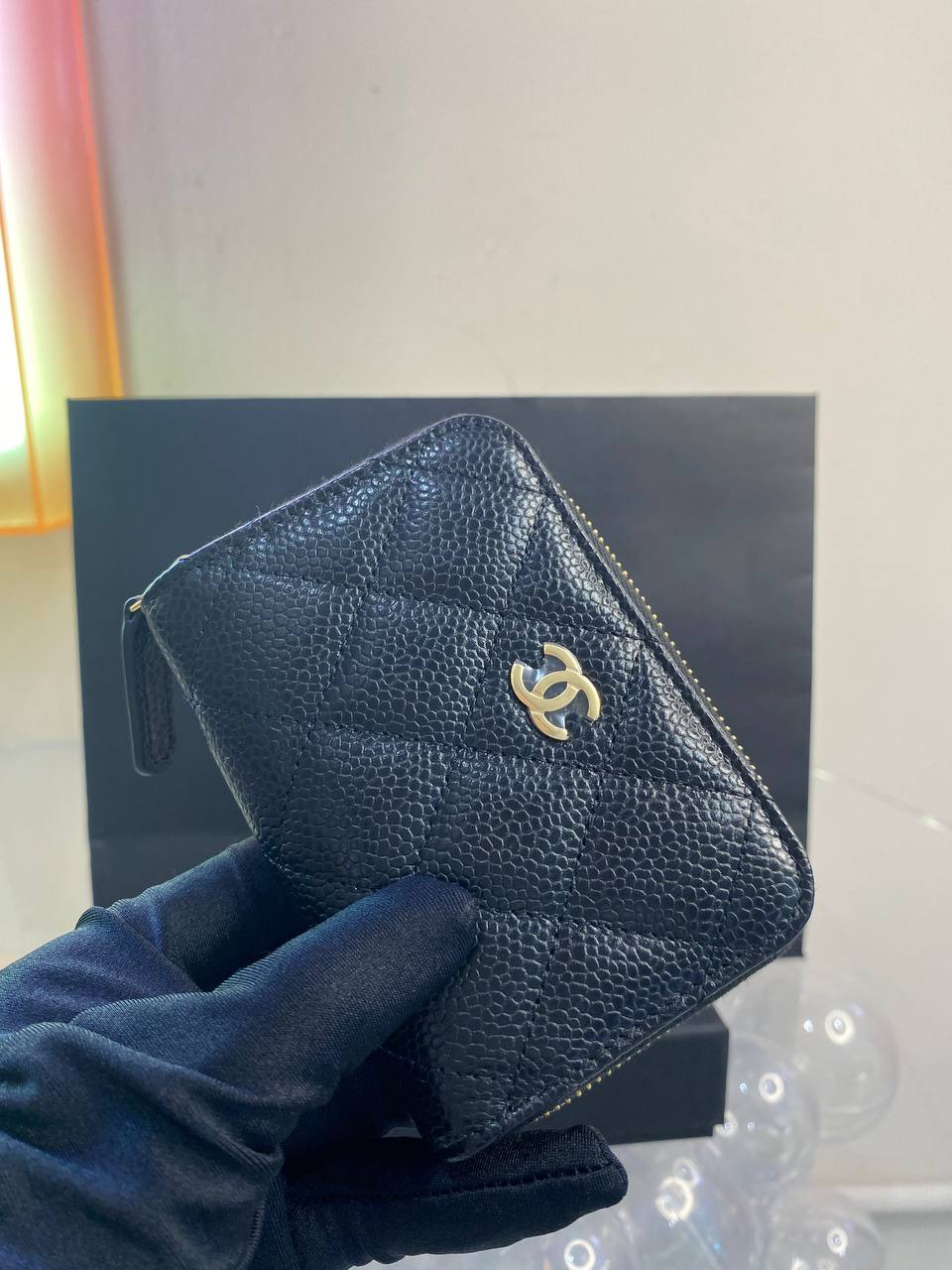 Chanel CLASSIC ZIPPED COIN PURSE