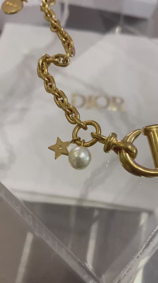 DIOR CD nevy Necklce